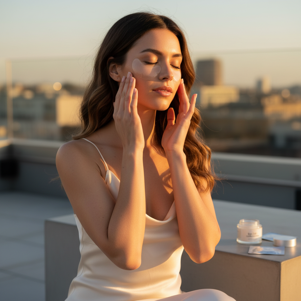 Eye Lift Under-Eye Mask – Velvet Teardrop Edition